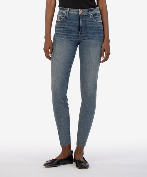 Donna High Rise Fab Ab Ankle Skinny - Kut from the Kloth