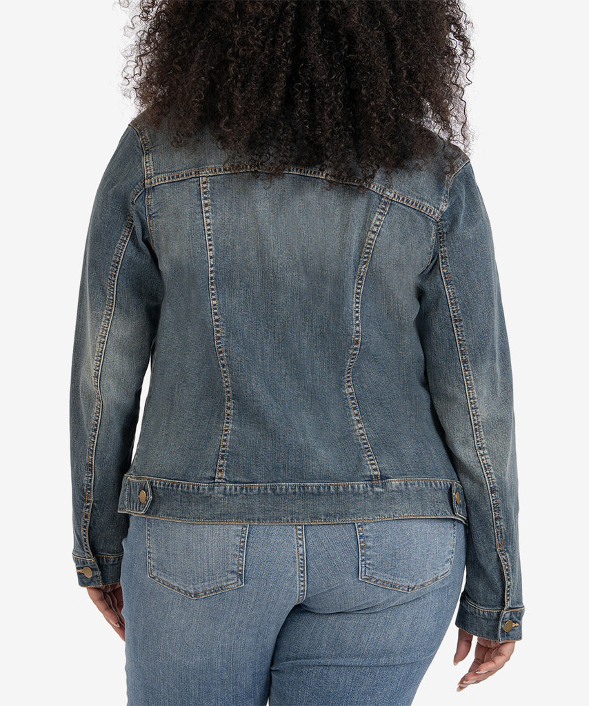 Jacqueline Jacket, PLUS-Denim-Kut from the Kloth