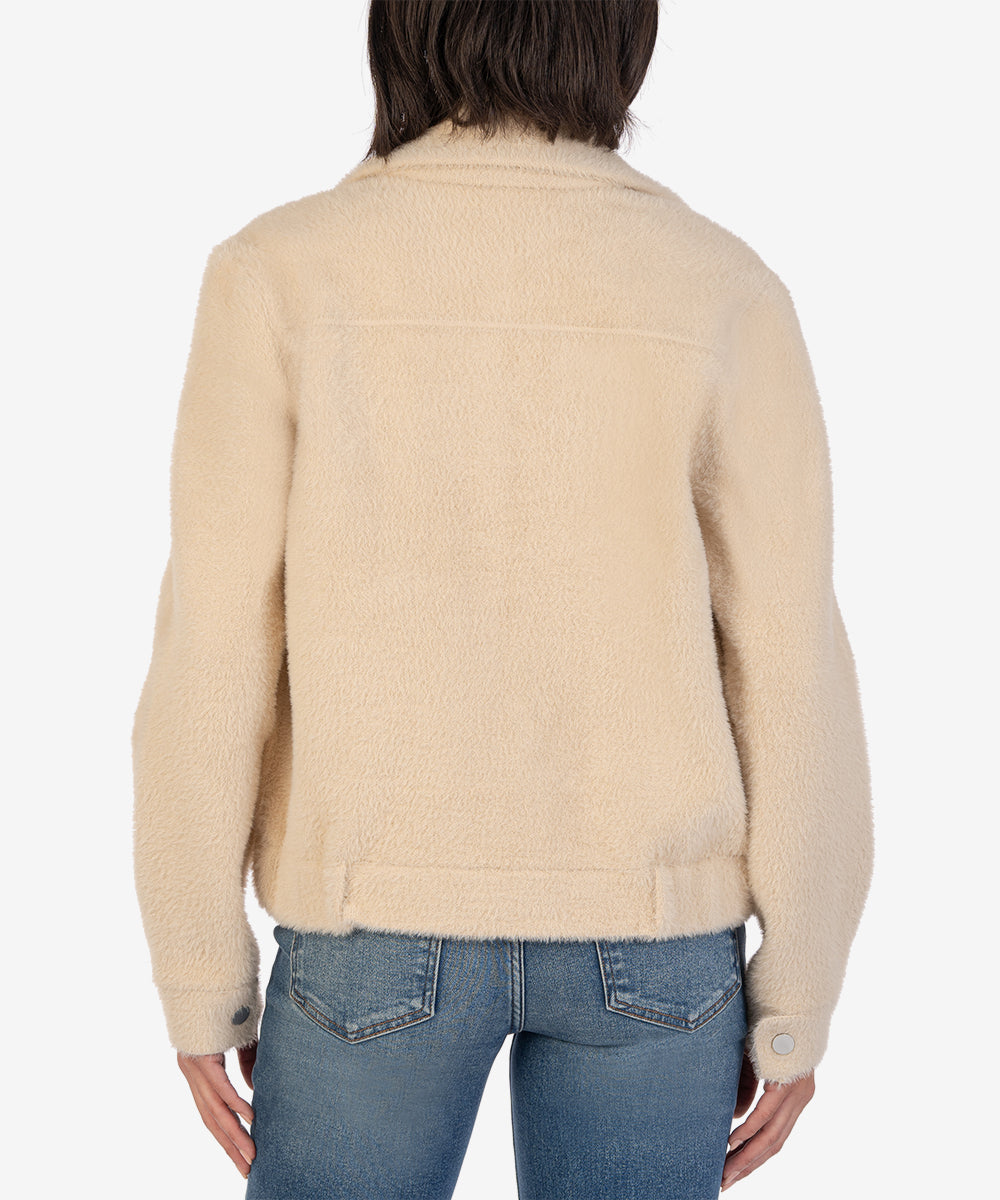 Perla Fuzzy Sweater Jacket - Kut from the Kloth