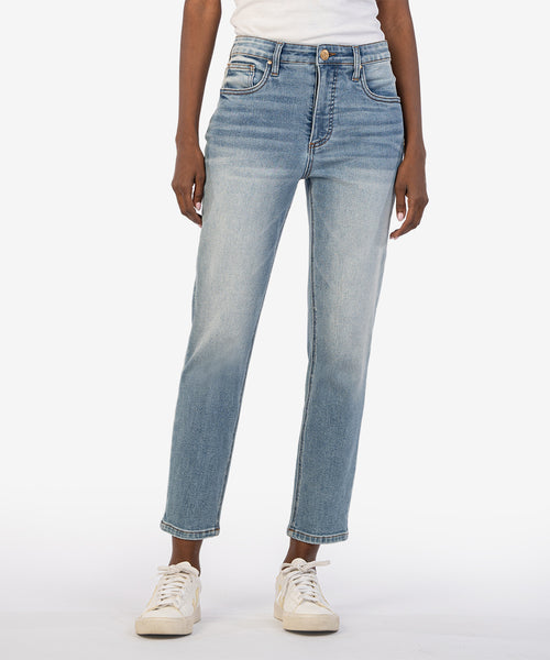 Rachael High Rise Fab Ab Mom Jean - Kut from the Kloth