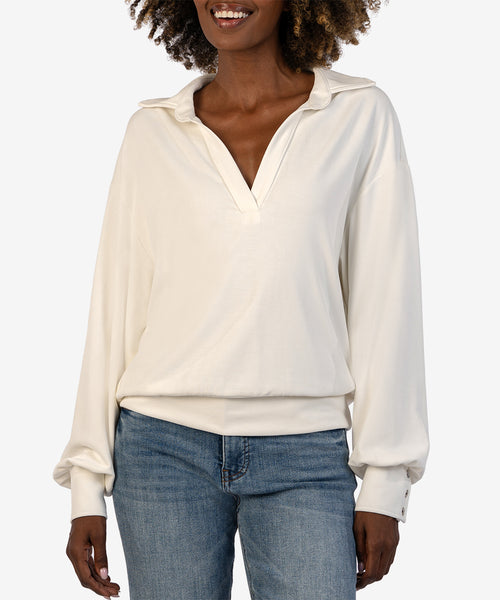 Audrina Knit Top Kut from the Kloth