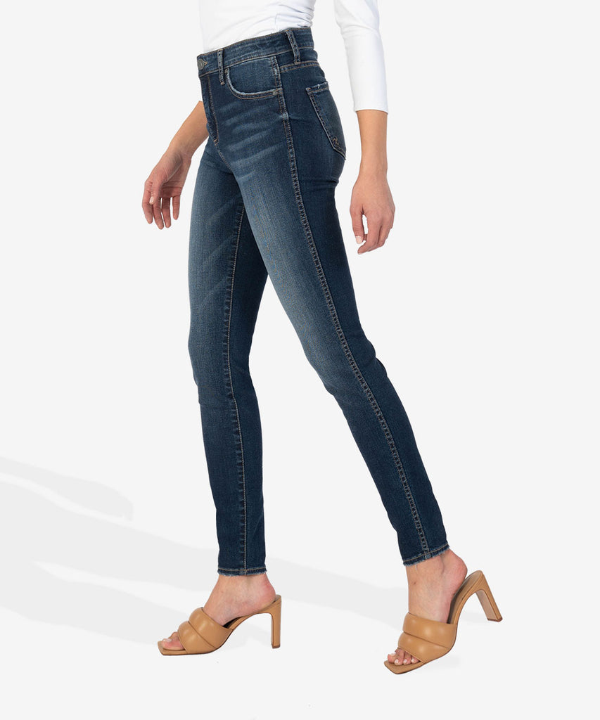 Mia High Rise Fab Ab Slim Fit Skinny (Eco Friendly - Legacy Wash)-New-Kut from the Kloth