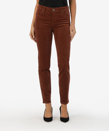 Diana Corduroy Relaxed Fit Skinny (Cedar)-New-Kut from the Kloth