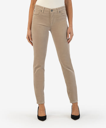 Diana Corduroy Relaxed Fit Skinny (Sand)-New-Kut from the Kloth
