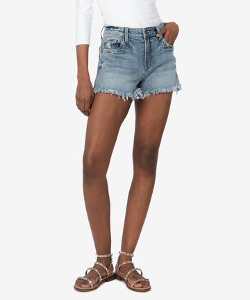 Jane High Rise Short (Proactive Wash)-New-Kut from the Kloth