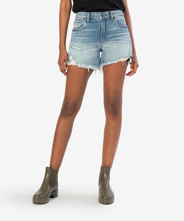 Jane High Rise Short (Unconquerable Wash)-New-Kut from the Kloth